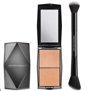 Kristofer Buckle Light Enhancing Duo Cream Powder Highlighter New in Box Set